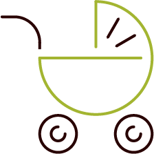 ベビーカーアイコン